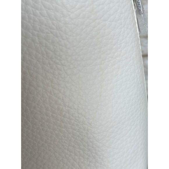 DKNY Donna Karen Zia‎ Small Hobo White Ivory Handbag Shoulder Bag - Picture 12 of 16